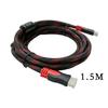 Gambar Kabel HDMi to HDMI 1.5 Meter Nylon High Speed HDTV Cable 1.5M Merah dari lbagstore Kota Depok 1 Tokopedia