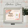 Gambar Bingkai 5R Hadiah Logam Mulia Emas Mini - Custom Kalimat Ucapan & Foto - Happy Wedding, 5R dari The Rusel Kota Bandung 2 Tokopedia