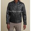 Gambar Jaket Kulit Pria Hitam Casual - Jaket Kulit Garut Asli - S dari The King Leather Kab. Garut 2 Tokopedia