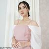 Gambar Midi Dress Wanita Kombinasi Organza Candy Casual Party dari Outfit ID Official Jakarta Barat 5 Tokopedia