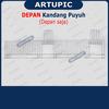 Gambar DEPAN Kandang Puyuh Kawat Galvanise Artupic HANYA DEPAN SAJA dari Artupic Peralatan Peternakan PT Kota Tangerang Selatan 5 Tokopedia