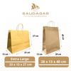 Gambar Paper bag coklat / polos / tas kertas besar / belanja - SMALL dari Saudagar Packaging Jakarta Barat 4 Tokopedia
