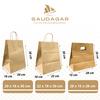 Gambar Paper bag coklat / polos / tas kertas besar / belanja - SMALL dari Saudagar Packaging Jakarta Barat 5 Tokopedia