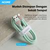 Gambar ACOME Kabel Data Micro USB Android 100cm Fast Charging 2.4A ASM010 - Micro USB 1m dari Acome Indonesia Jakarta Utara 5 Tokopedia
