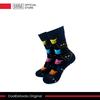 Gambar CoolDeSocks Original | Kaos Kaki Fashion - Neon Cat - Black dari CoolDeSocks Official Jakarta Barat 1 Tokopedia