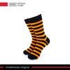 Gambar CoolDeSocks Original | Kaos Kaki Motif - Striped (Black Orange) dari CoolDeSocks Official Jakarta Barat 2 Tokopedia