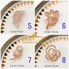 Gambar Bros Bahu Dada Motif Rose Gold - Brooch Pin Import - No 1 dari Omah Luwes Kota Depok 3 Tokopedia