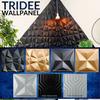 Gambar TRIDEE WALLPANEL TRIANGLE | WALLPAPER DINDING DEKORASI - TP04 BLACK dari Tridee Wallpaper Jakarta Barat 1 Tokopedia