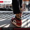 Gambar CoolDeSocks Original | Kaos Kaki Motif - Striped (Black Orange) dari CoolDeSocks Official Jakarta Barat 1 Tokopedia