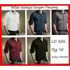 Gambar MILLER KEMEJA POLOS PRIA LENGAN PANJANG KEMEJA COWO FORMAL SLIM FIT - Navy, L dari FortKlass Jakarta Barat 1 Tokopedia