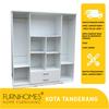 Gambar Furnihomes Lemari Pakaian 4 Pintu " BELATRIX " - FULL PUTIH dari FURNIHOMES Kota Tangerang 4 Tokopedia