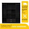 Gambar Furnihomes Lemari Pakaian 4 Pintu " BELATRIX " - FULL PUTIH dari FURNIHOMES Kota Tangerang 3 Tokopedia