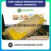 Jual Case Acrylic Redragon K630 Mechanical Keyboard Akrilik Sandwich K