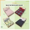 Gambar Sprei 160 Queen Minimalis Kintakun Dluxe Kirana Microfiber B2 20 cm - Candramawa dari Kintakun Sprei Bedcover 4 Tokopedia