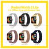Gambar Milan 2in1 Stainless Strap Bumper Frame Case for Redmi Watch 2 Lite - BLACK dari G-Rex Jakarta Barat 2 Tokopedia