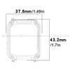 Gambar Rubber Case TPU Soft Bumper Cover Protect u/ Amazfit GTS 2 (GTS2) MINI - TRANSPARENT dari G-Rex Jakarta Barat 5 Tokopedia