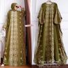 Gambar Gamis Kaftan Super Jumbo // Kaftan Sari // Resleting Depan // Gamis dari SENTILING Kab. Pekalongan 5 Tokopedia