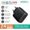 Gambar Aukey Charger PA-B3 OMNIA Mix 65W 2 Port PD Charger - 500484 dari AUKEY Jakarta Barat 1 Tokopedia