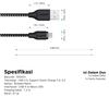 Gambar Aukey Cable CB-BAM1 1m Braided Nylon USB2.0 to Micro Black - 500424 dari AUKEY Jakarta Barat 5 Tokopedia