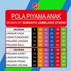 Gambar Pola Jiplak Setelan Piyama Anak 2 ~ 12 Tahun dari Jamblang Store Kab. Pekalongan 3 Tokopedia