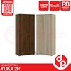 Gambar PRO DESIGN LEMARI PAKAIAN / BAJU 2 PINTU MINIMALIS YUKA - FREE ONGKIR - Brown Walnut dari Odenpan Meubel Kota Tangerang Selatan 1 Tokopedia