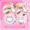 Gambar Breast Pad Ztwo 1(Harga Satuan)Motif Penyerap ASI berlebih cuci ulang dari Baby Talk Club Kota Surabaya 3 Tokopedia
