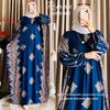 Gambar Gamis Kaftan Super Jumbo // Kaftan Madina // Resleting Depan // Gamis dari SENTILING Kab. Pekalongan 5 Tokopedia