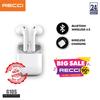 Gambar RECCI G10S TWS Earphone Bluetooth | HD Sound | Support SIRI Assistant - Putih dari Recci Official Shop ID Jakarta Utara 1 Tokopedia