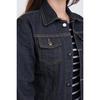Gambar Denim jacket Fit Relax Clasik, atasan jeans wanita jaket jenspremium dari jeanspremiumm Jakarta Utara 4 Tokopedia