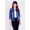Gambar WOMEN Jaket Denim Slim,Atasan jeans wanita warna cerah Biru jeans dari jeanspremiumm Jakarta Utara 3 Tokopedia