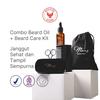 Gambar Beard Grooming Kit MAAZ: Oil, Brush, Comb, & Gunting Perawatan Brewok dari MaazGrooming Kota Tangerang 1 Tokopedia