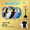 Gambar Logitech G733 LIGHTSPEED Wireless RGB 7.1 Surround Gaming Headset - Hitam dari DUNIA COMPUTER & SERVICE Jakarta Selatan 1 Tokopedia