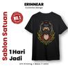 Gambar Sablon Kaos Satuan Custom Desain Cotton Combed 30s DTF - Logo (10x10 cm), Tanpa Kaos dari Erinnearinc Kota Depok 1 Tokopedia