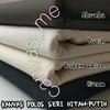 Gambar Kain Kanvas Polos Seri Hitam Putih - Putih dari canvas_me Kab. Bandung 1 Tokopedia