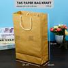 Gambar paper bag tali polos coklat / paperbag murah / Tas Kertas kecil mini dari malangperlengkapan Kota Malang 1 Tokopedia