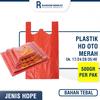 Gambar Kantong Plastik Kresek HD OTO Merah Uk. 17, 24, 28, 35, 40 dari Plast RSM Kab. Tangerang 1 Tokopedia