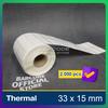 Gambar LABEL BARCODE XPrinter XP-360B Uk. 33 X 15 (2 LINE) THERMAL 33X15 MM dari Barcode Official Store Jakarta Pusat 5 Tokopedia