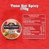 Gambar King's Fisher Tuna Canned Hot Spicy Daging Tuna Makanan Kaleng 170 g dari Kings Fisher Jakarta Utara 2 Tokopedia