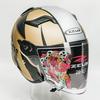 Gambar Zeus ZS627 BM9 Matt Gold/Silver - M dari Juragan Helm ID Jakarta Barat 5 Tokopedia