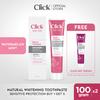 Jual Click Natural Toothpaste Whitening + Sensitive Protection - Kota ...