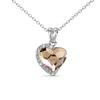 Gambar Fond Love Pendant - Kalung Crystal by Her Jewellery - Black dari Her Jewellery Jakarta Pusat 6 Tokopedia