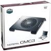 Gambar COOLER MASTER NOTEPAL CMC3 SILENT FAN LAPTOP COOLING PAD. dari Click & Go Kota Bandung 3 Tokopedia
