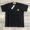 Gambar Baju CDG PLAY SMALL HEART GOLD BLACK Tshirt 100% ORIGINAL - M Ladies dari HYPESNEAKER.ID Kota Salatiga 2 Tokopedia