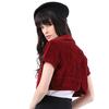 Gambar Crop Bolero Mobile Power MAROON size L Original !!! dari Chassie Shopz Jakarta Selatan 3 Tokopedia