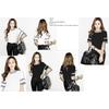 Gambar Blouse Qheren Warna Black n White HQ !! dari Chassie Shopz Jakarta Selatan 1 Tokopedia