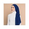 Gambar Hijab Ellysha BELLA EXCLUSIVE DRAPPERY SHAWL NAVY dari Hijab Ellysha Official Kota Tangerang Selatan 1 Tokopedia