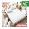 Gambar Sprei Embossed Pure White Kintakun D'luxe Microtex Putih T20 - 180 x 200 dari Kintakun Sprei Bedcover 4 Tokopedia