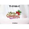 Gambar GR-TI-0166 Cake Topper Tulisan Natal Merry Christmas new year Lonceng - TI-0166-B MERAH dari Yamama Baking Jakarta Timur 5 Tokopedia