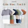 Gambar ARDENLEON Unisex Color Block Tee 2.0 Atasan Anak (6 Mo-7 Yr) - Army Green, S (6-12 Mo) dari ARDENLEON Jakarta Barat 4 Tokopedia