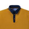 Gambar Kemeja Polo Tenue de Attire - Waffle Polo Mustard Navy dari TenuedeAttire Jakarta Utara 2 Tokopedia